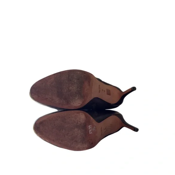 Coach Brown Leather Heeled Boots - Picture 2 of 2